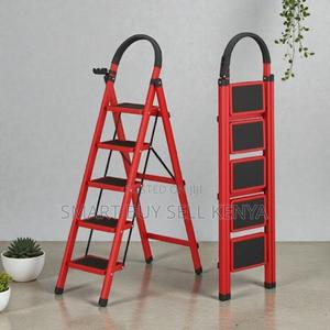Long Lasting Quality Heavy Duty 5 Step Ladder Stepladder - thumbnail 2