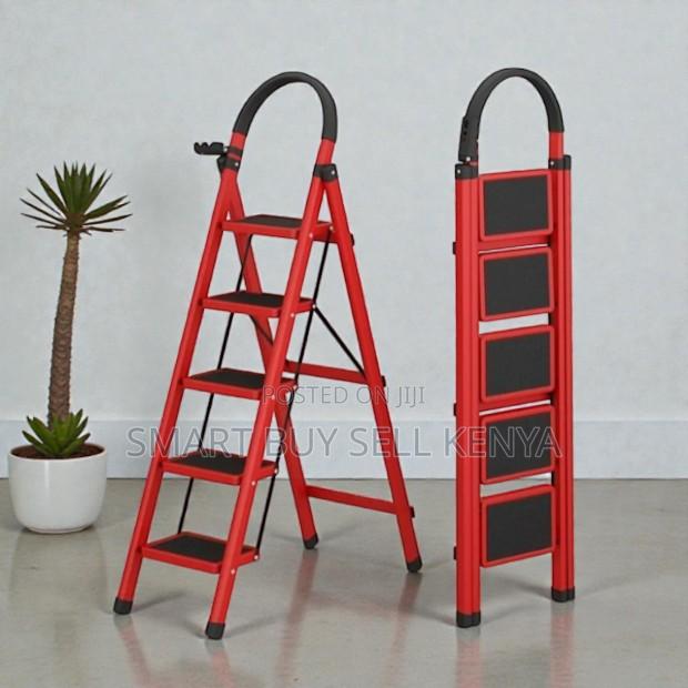 General Household Compact Utility 5 Step Ladder Stepladder