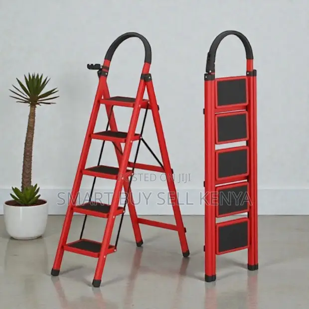 General Household Compact Utility 5 Step Ladder Stepladder
