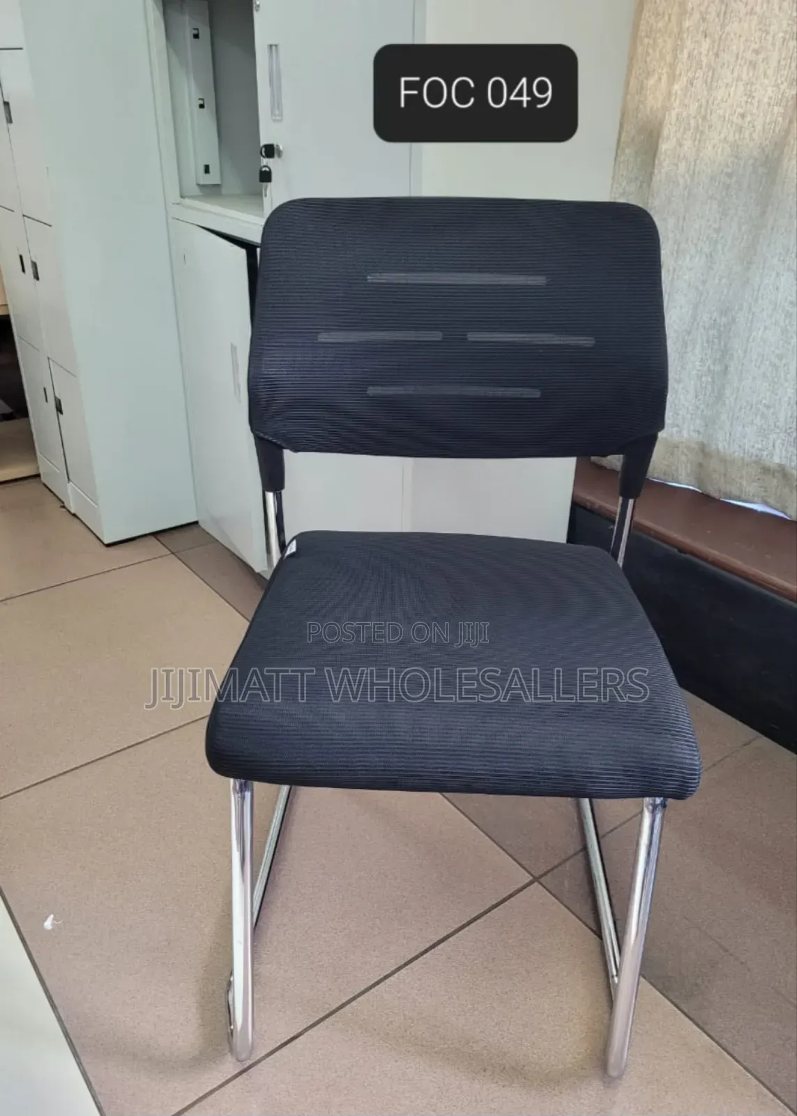 Executive Leather Office Waiting Chair