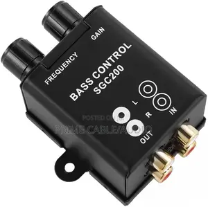 Car Bass Control With 2 Knobs