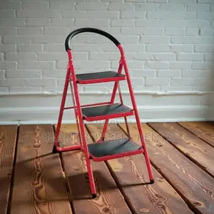 Compact Design Aluminum Space Saving 3 Step Ladder Stepladder