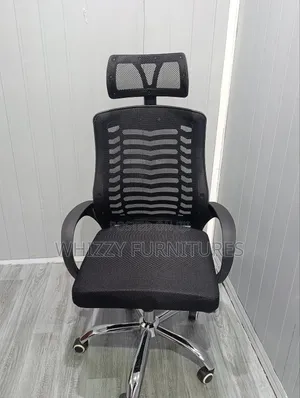 Mesh Office Chair With Headrest (Adjastable Comfortable)