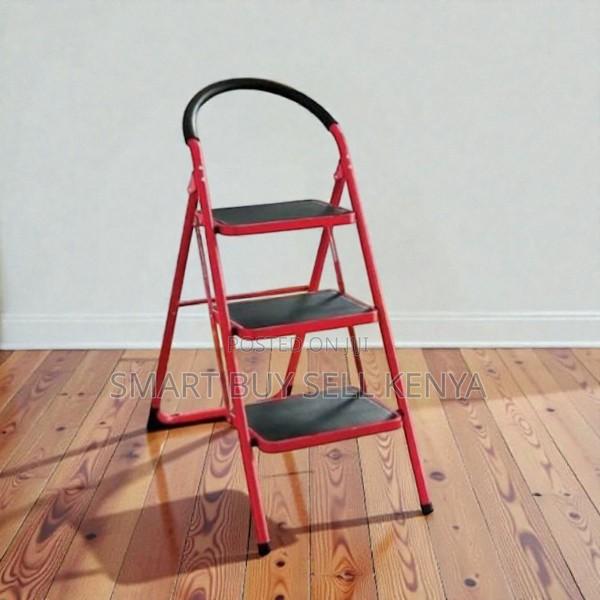 Portable Aluminum Super Quality Household 3 Step Ladder Stepladder