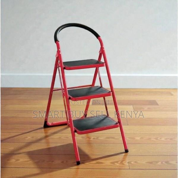 Portable Aluminum Easy to Carry Handle 3 Step Ladder Stepladder