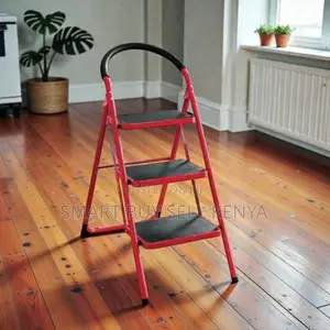 Heavy-Duty Aluminum General Household Use 3 Step Ladder Stepladder