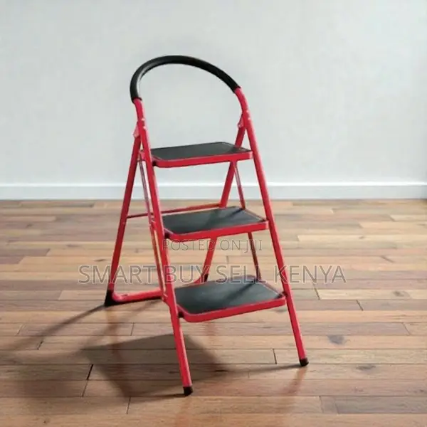 Portable Non-Slip Surface Safe and Sturdy 3 Step Ladder Stepladder
