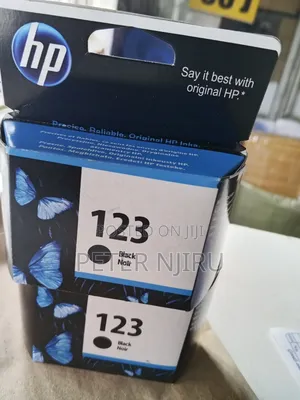Hp Ink Cartridge 123 Black