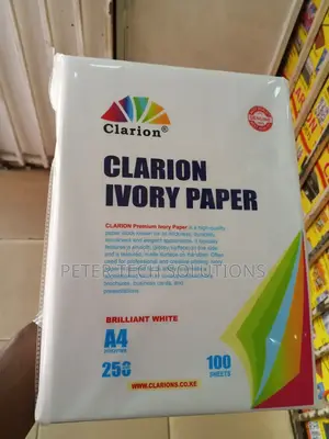Clarion Brilliant White Ivorypaper 250gsm