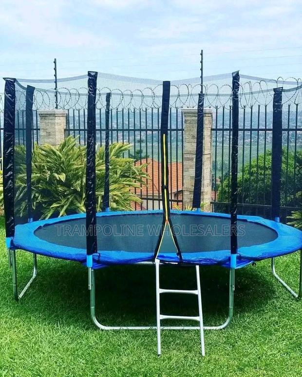 Kids Thrive on Trampoline. - main view