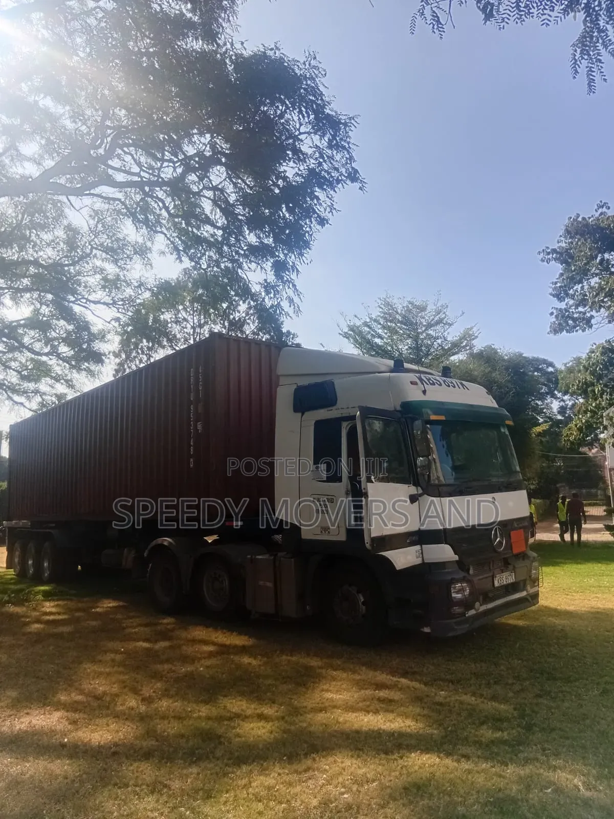 Logistics Trailers for Errands /County to County Delivery Are Ready