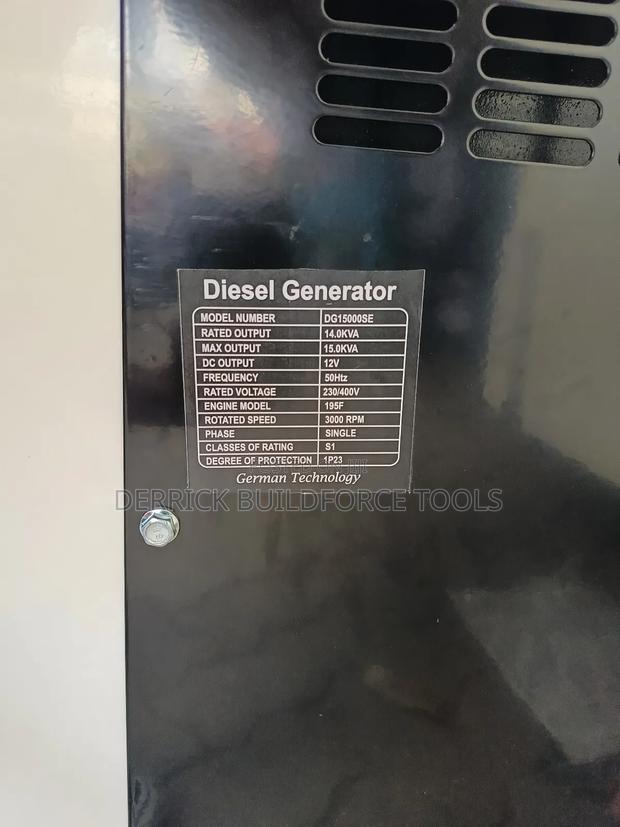 15kva Single Phase Super Silent Maybach Diesel Generator - thumbnail 3