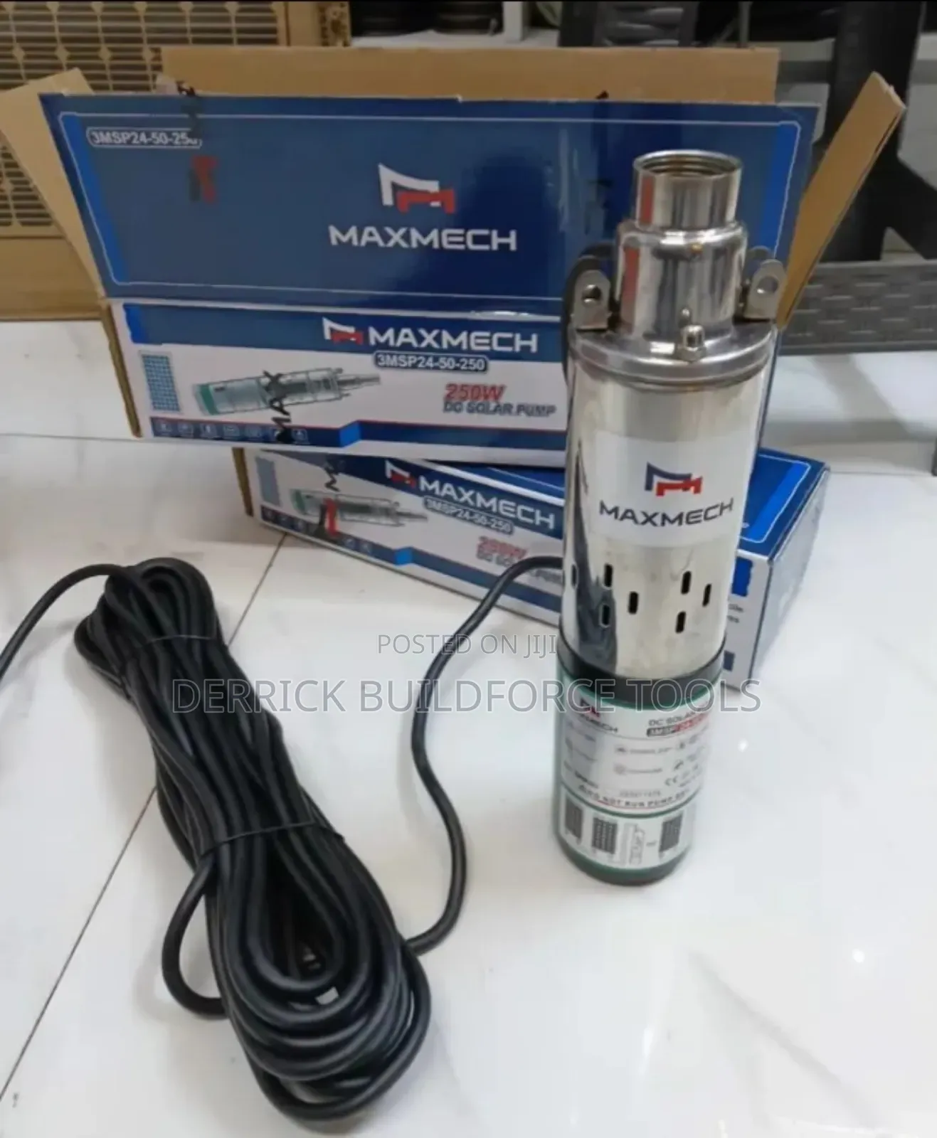 Maxmech 250w Dc Submersible Pump