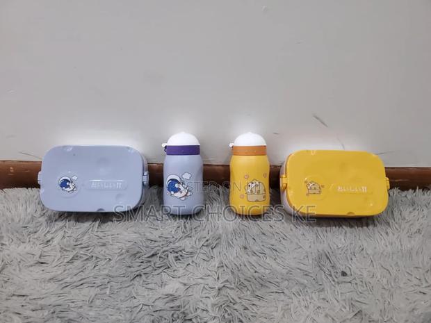 2 Pc Quality Lunch Box Set♦As Per Picture