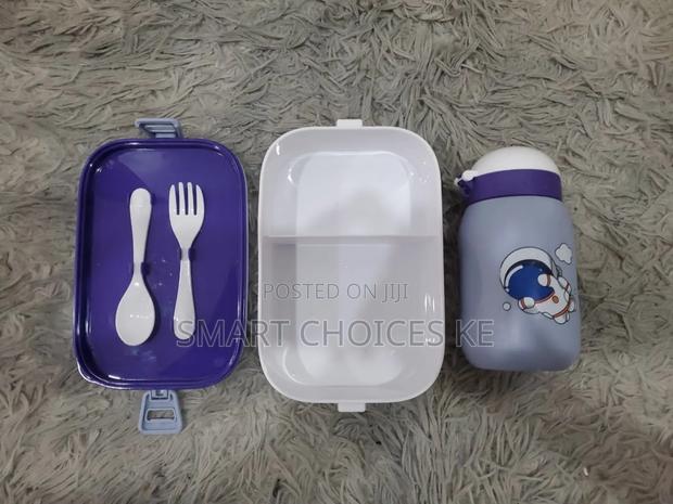 2 Pc Quality Lunch Box Set♦As Per Picture - thumbnail 2