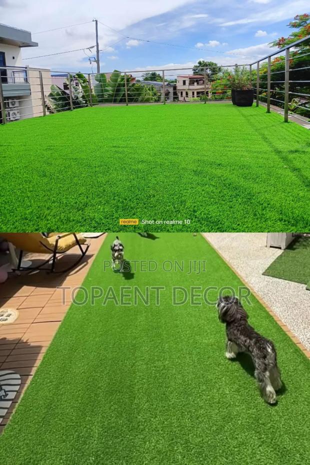 20mm Non Fading Beauty Artificial Green Grass Carpet - main view