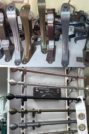 Different Colours Powder Coated Curtain Window Rods - thumbnail 2