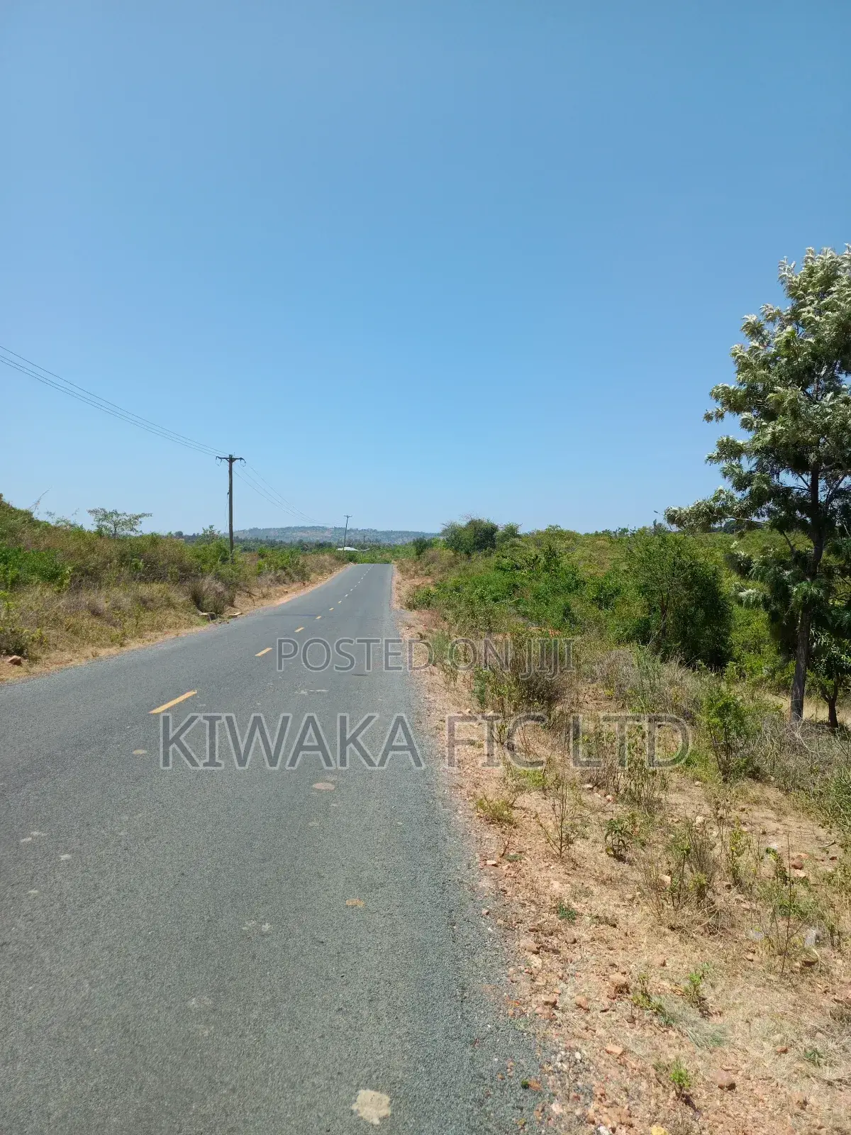Five Acres Fronting Tarmack in Kambiti