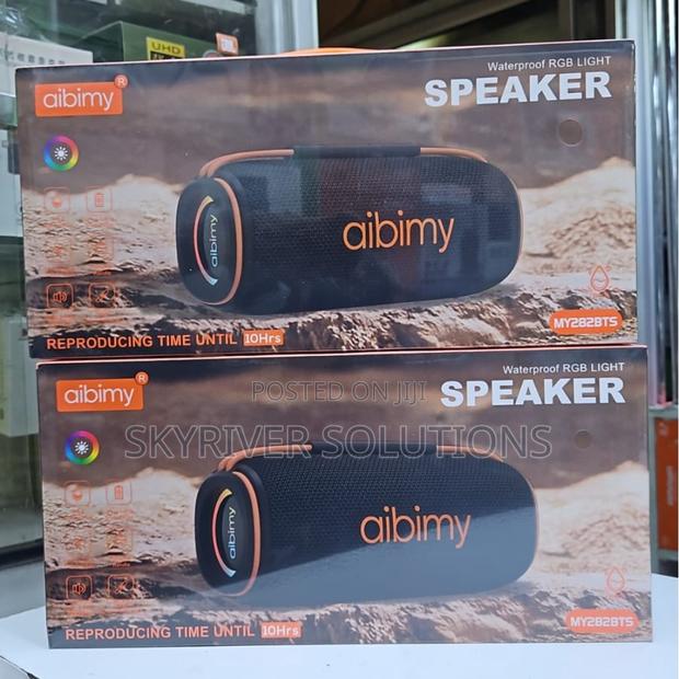 Aibimy Waterproof RGB Bluetooth Speaker - thumbnail 3