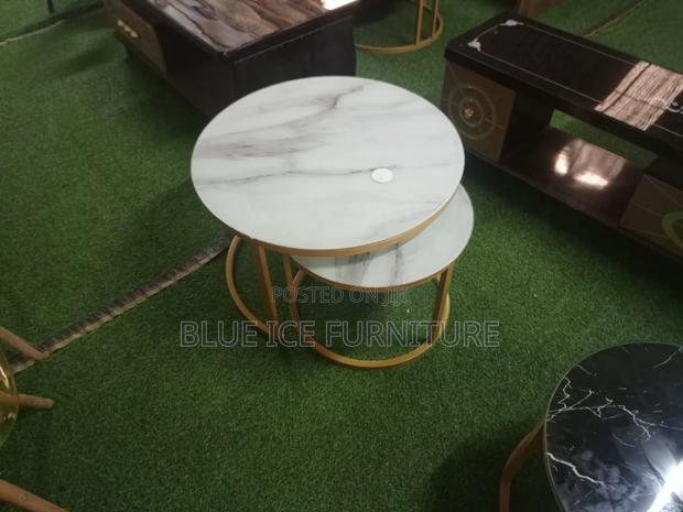 Round Marble Coffee Table - main view