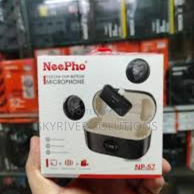 Neepho Np-57 Clip-on Lavalier Microphone With Noise Reduction