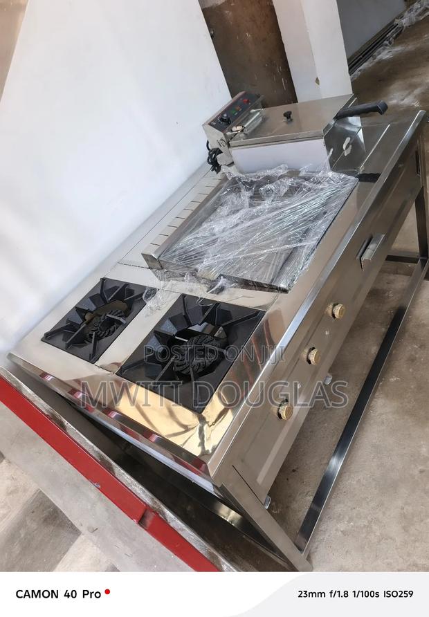 Gracious Modernized Two Burner Gas Cooker