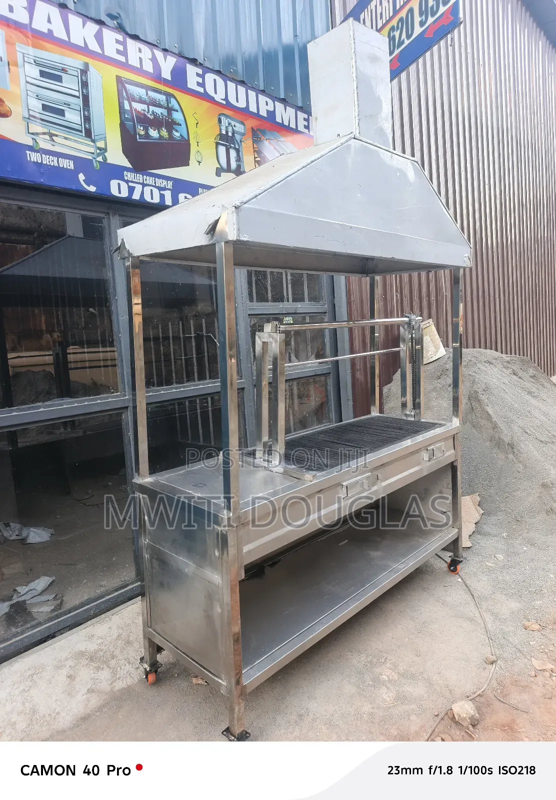 Nyama Choma Grill Jiko With Canopy
