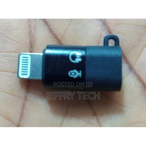 Otg Type C to iPhone Lightning Adapter for Wireless Microphone - main view