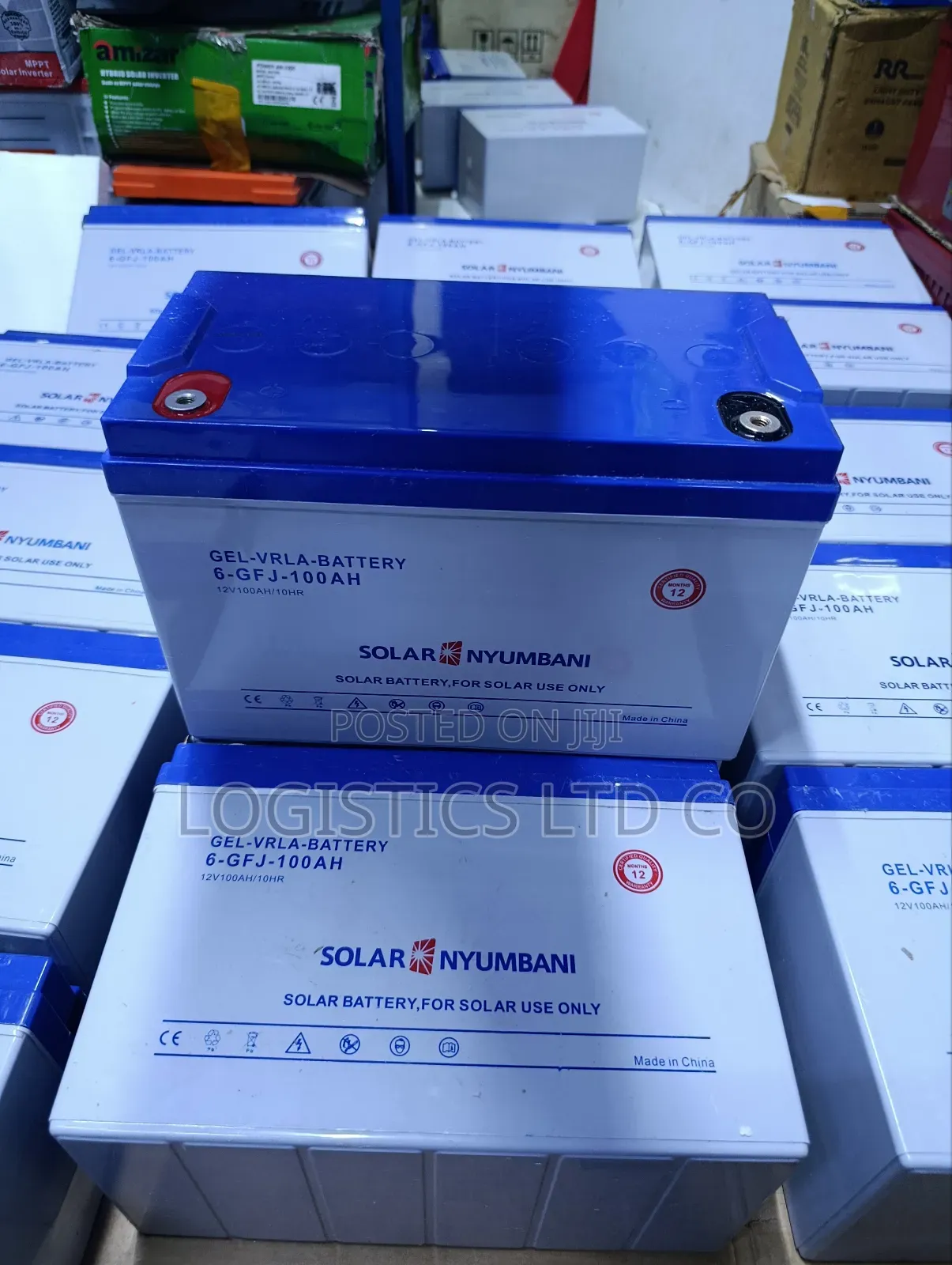 100ah 12v Solar Nyumbani Deep Cycle Solar Battery 100 Amps
