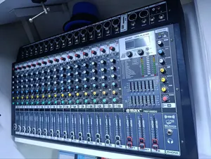 Omax Powered Mixer 16 Channels Digital Usb/Bt