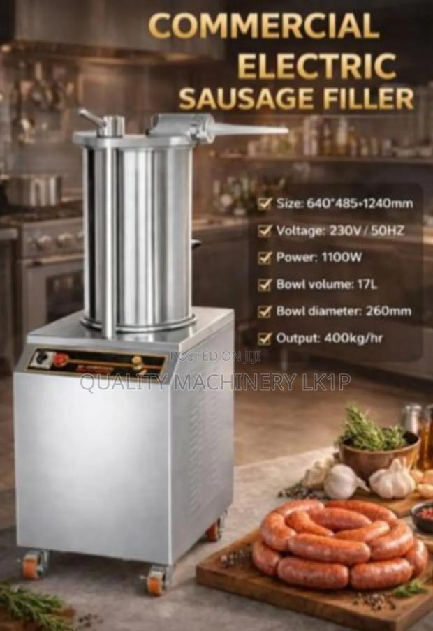 Reliable Commercial Electric Sausage Filler Machine 1100watts - main view