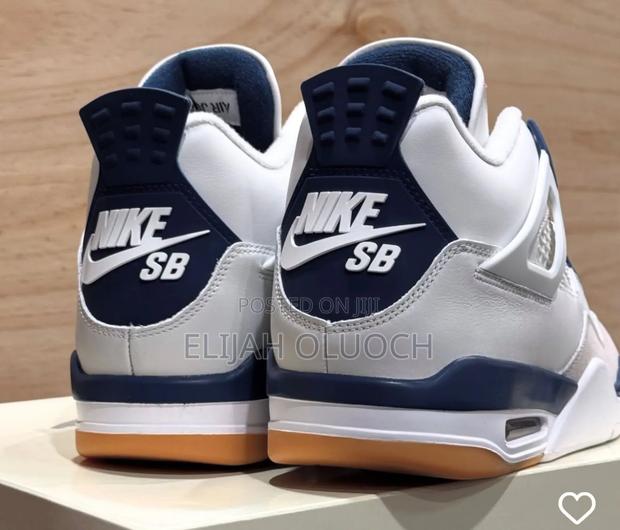 Air Jordan 4 Retro Sp   “Summit White Navy " - thumbnail 4