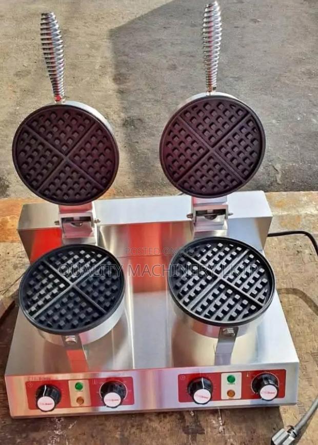 Quality Double Electric Waffle Baker Model HWB-2 - main view