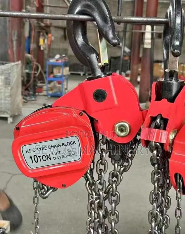 Heavy Duty 10tonne 6m Chain Block