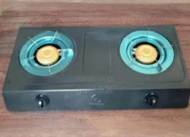 Eurochef Black 2-Burner Cooker - Js