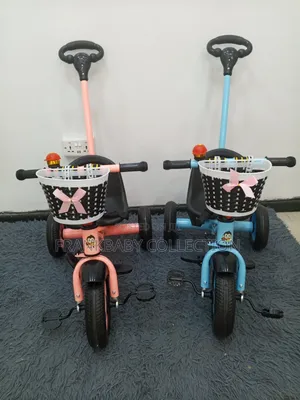 Kids Push Handle Tricycle