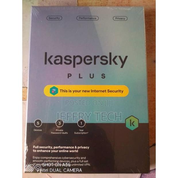 Kaspersky the New Kaspersky Internet Security Plus 5 Devices - main view