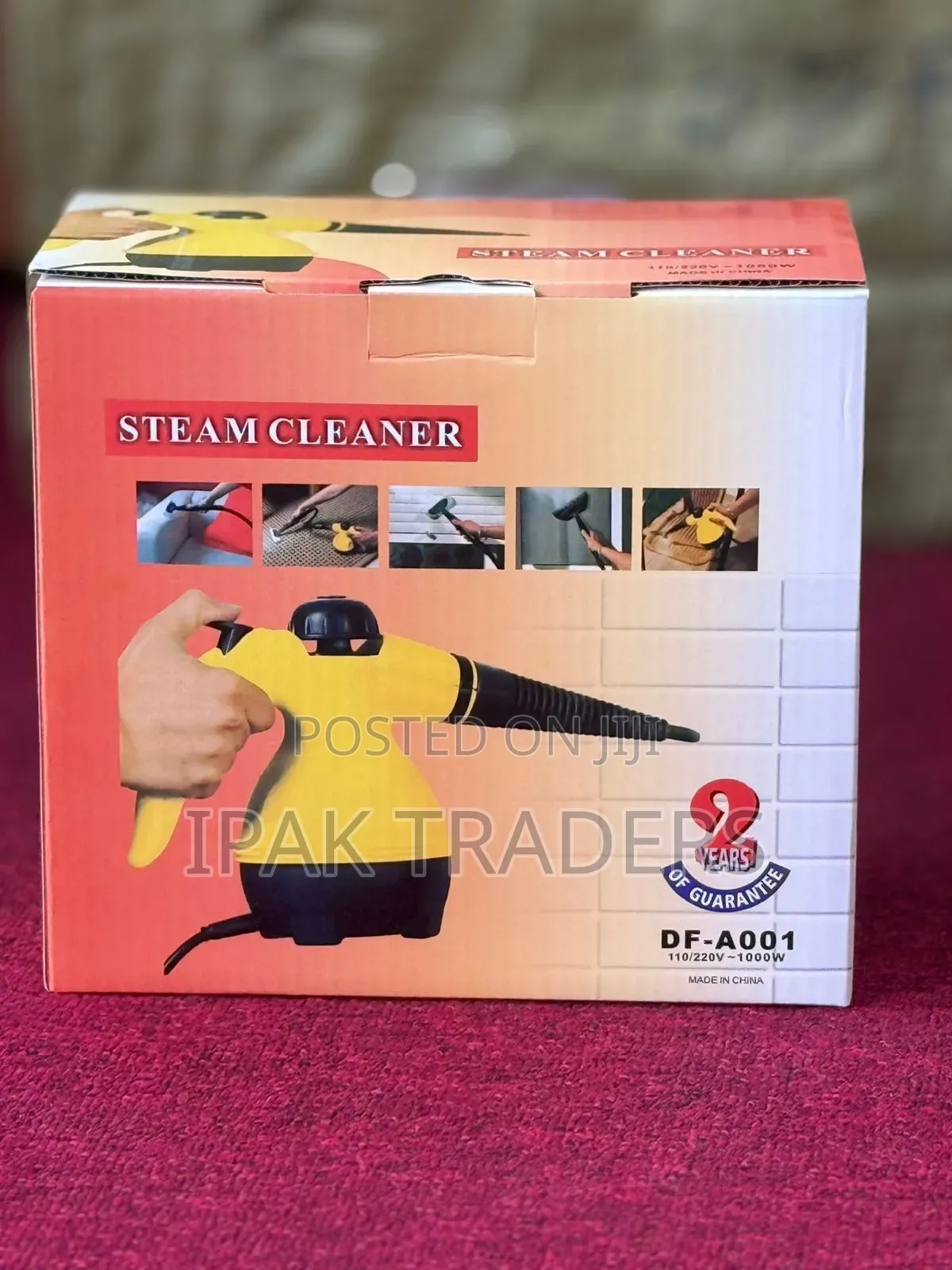 *Handheld Steam Cleaner