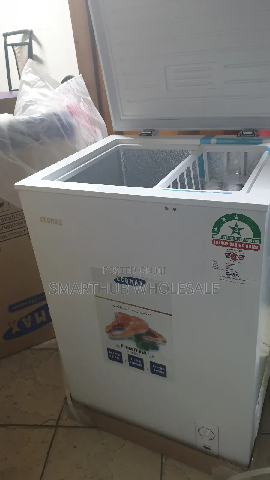 Freezers- Ecomax 119 Litres Deep Freezer
