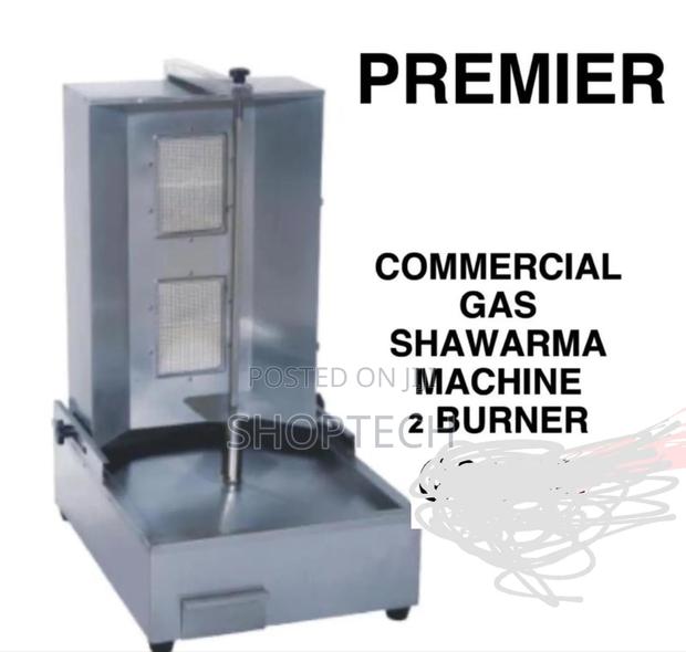 Commercial Gas Shawarma Machine 2 Burner