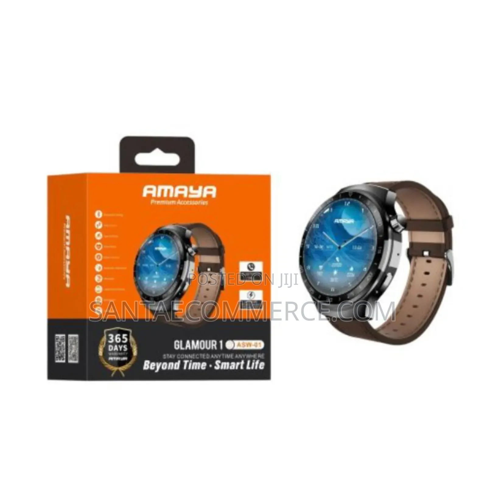 Amaya Glamour 1smart Watch