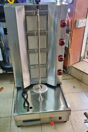 On Demand Premier Commercial Gas Shawarma Machine Four Burner
