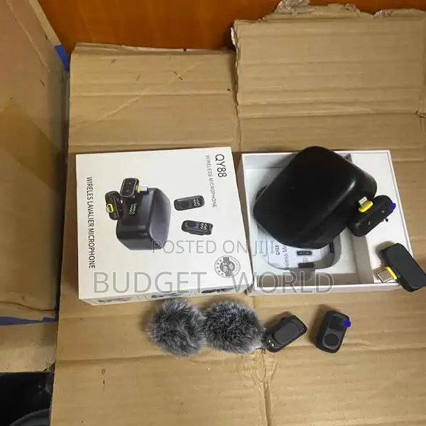 Qy88 Anc Wireless Recording Mic for Smartphones