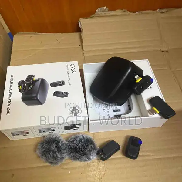 Qy88 Wireless Mic With Stable Signal Transmission