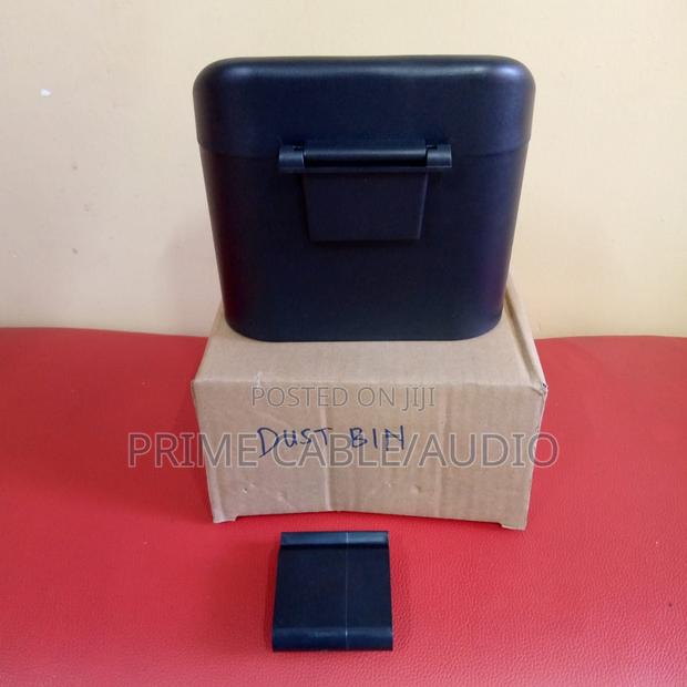 Mini Car Trash Can, Wastebasket Trash Can With Lid - thumbnail 2