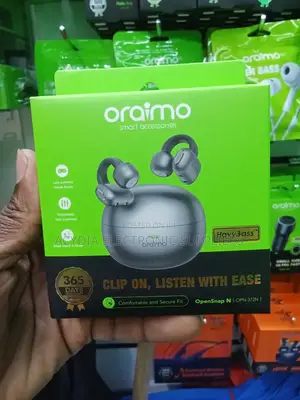 Oraimo Opensnap N Opn-372 Clip on Bluetooth Earbuds