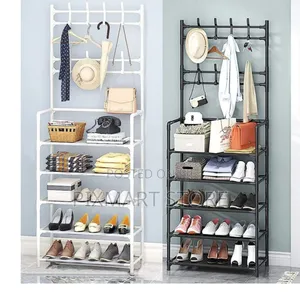 Modern Multi-Tier Shoe Hat Storage Rack