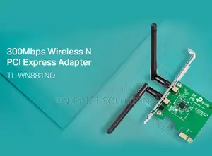Tp-Link 300mbps Wireless N Pci Express Adapter - Tl-Wn881nd