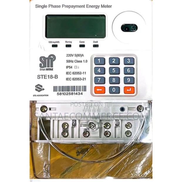 Single Phase Prepayment Energy Meter