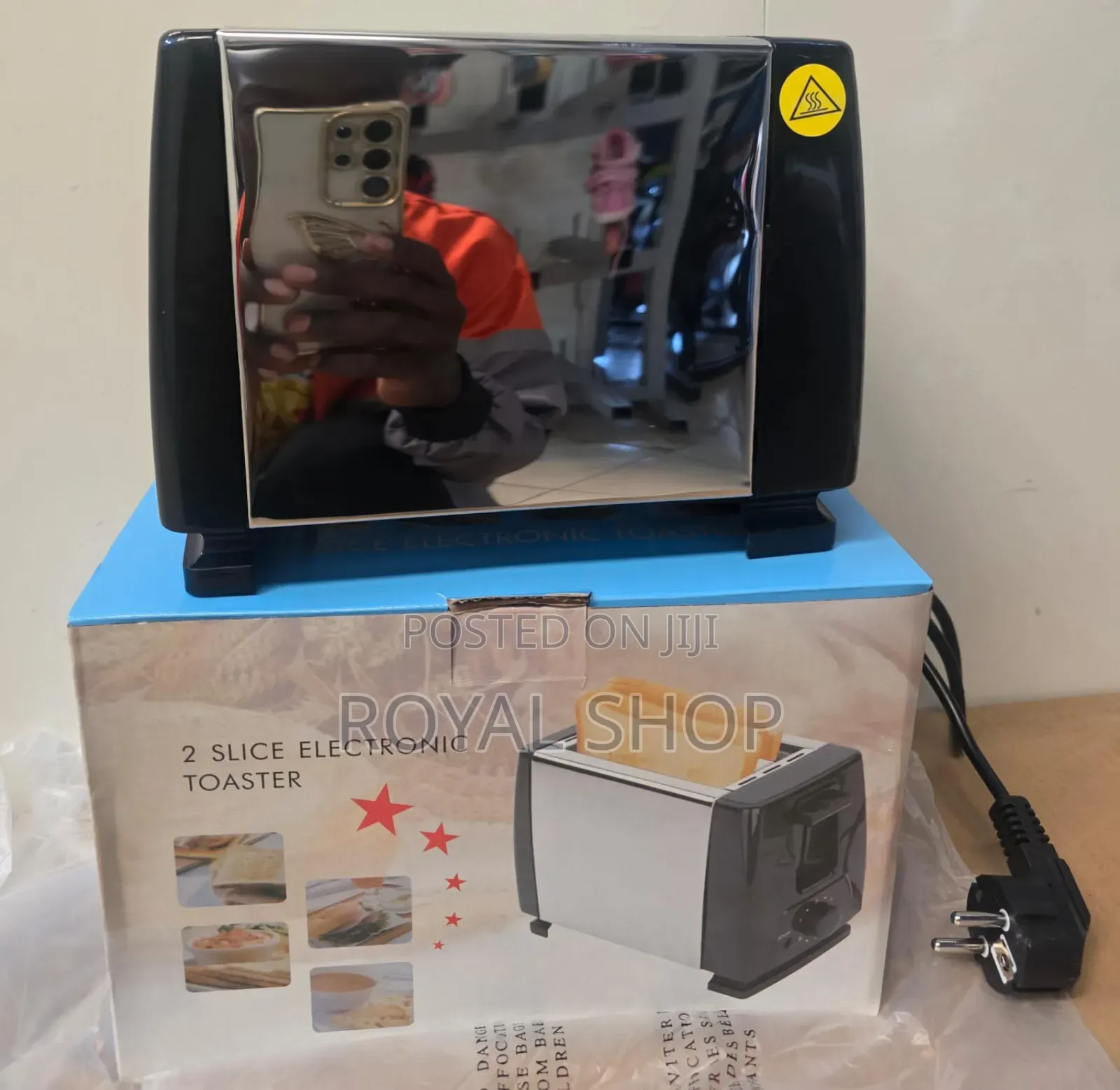 Electronic Bread Toaster 2slice